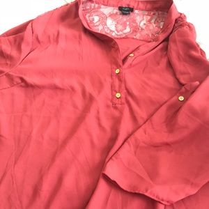 NWOT coral top